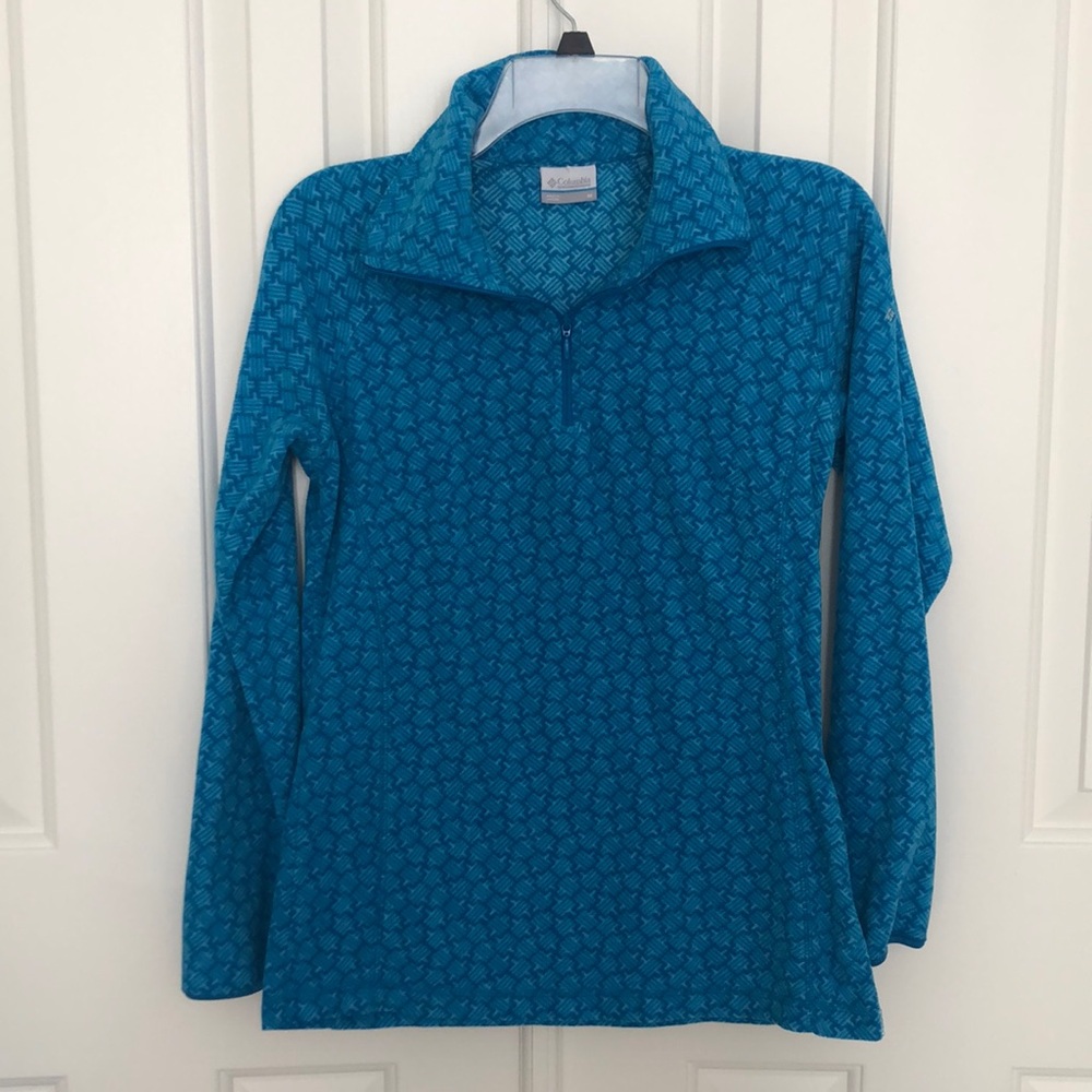Blue Columbia Quarter Zip